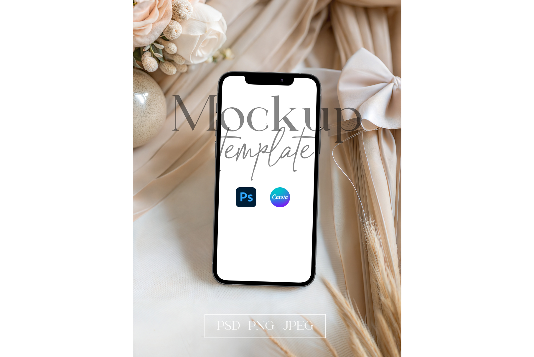 Elegant Wedding IPhone Mockup Graphic by Mockup Wizard · Creative Fabrica