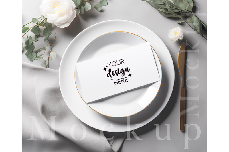 Minimalist Wedding Invitations Mockup Graphic by PixelBloom · Creative Fabrica