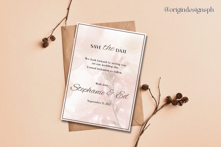 Wedding Invitation Canva Template 2