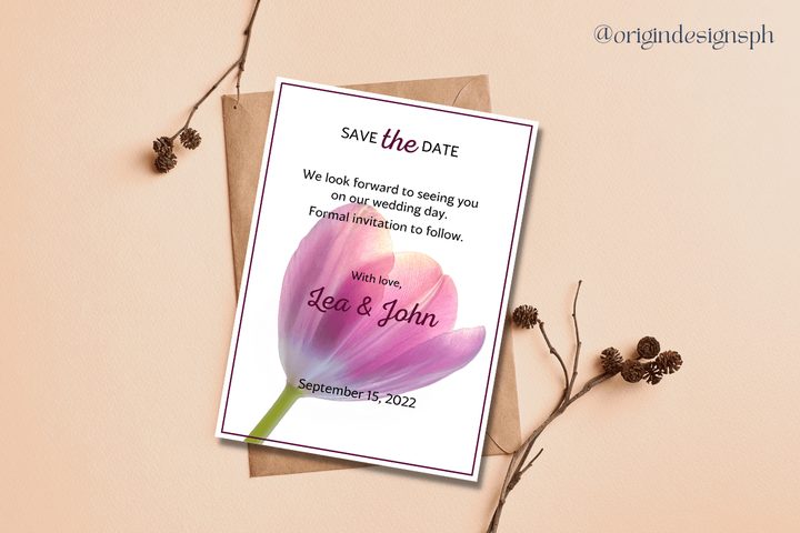 Wedding Invitation Canva Template