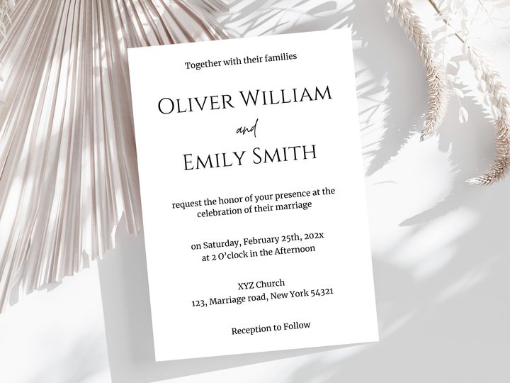 Wedding Invitation Templates